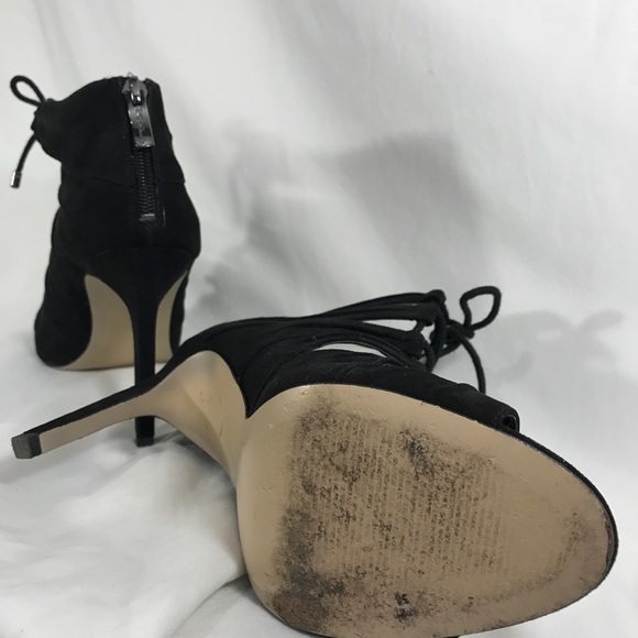 BCBG Black strappy heels - Picture 6 of 6